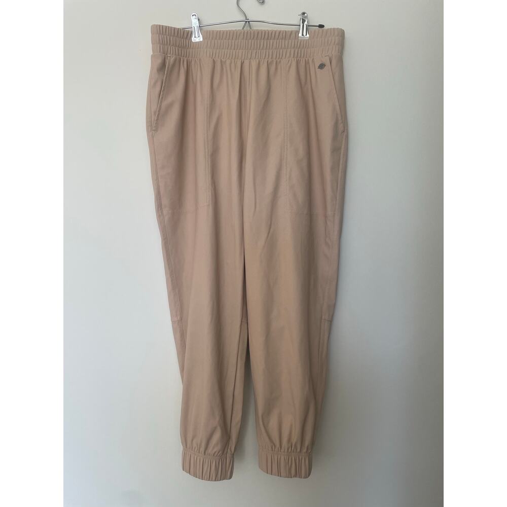 CALIA by Carrie Underwood Ath-Leather Pull-On Jogger Pants Sz L